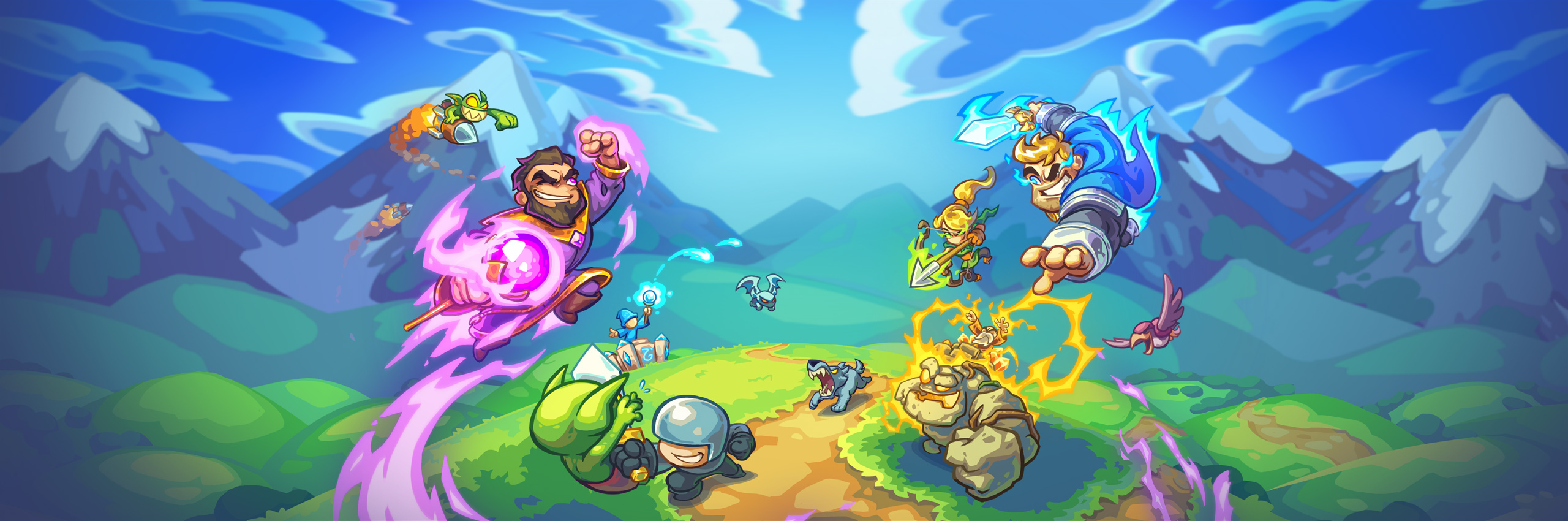 Kingdom rush Battles main art